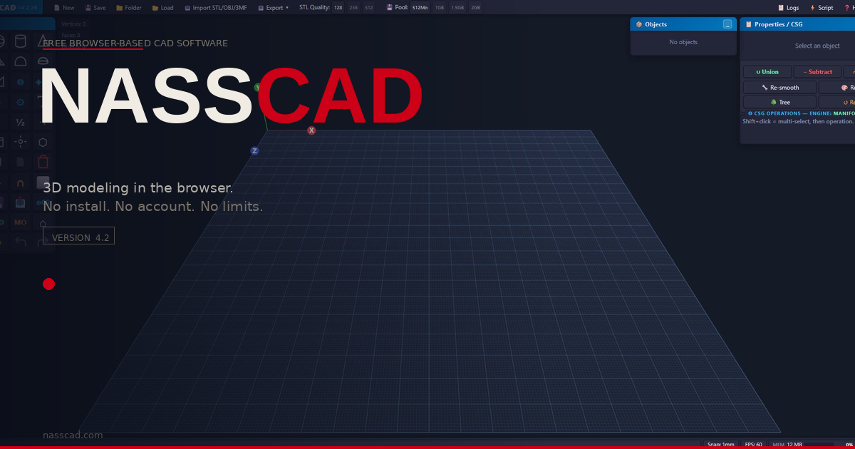 NASSCAD 4.7.0 - MEDUSA ENGINE